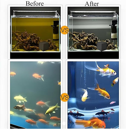 Aquarium Filter Cube with Activated Carbon – 2 Pack Reusable 2" Filter Media - Image 4