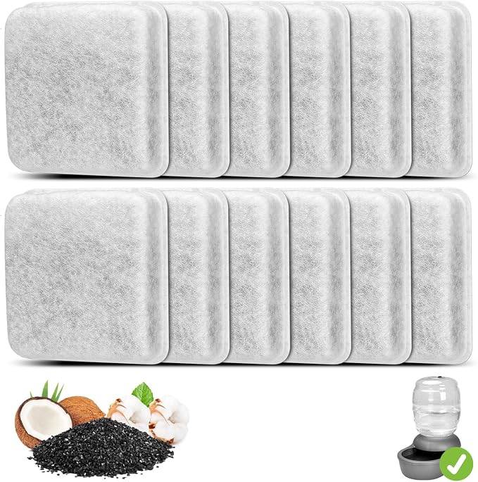 12 Pack Charcoal Replacement Filters by YOIHABV