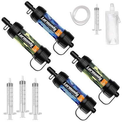 Mini Straw Water Filter by Lormandy