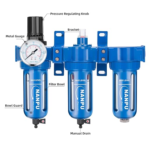 NANPU Zinc Alloy 3 Stage Air System - Image 4