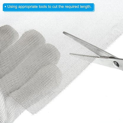 PATIKIL 40" L x 16" W Woven Wire Mesh, 30 Mesh 304 Stainless Steel Air Vent - Image 4