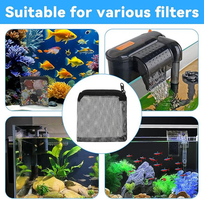 10Pcs Media Bags for Aquarium Fine Mesh Bag 4" x 4" - Image 7