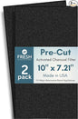 2-Pack Activated Carbon Charcoal Microwave Hood Filters by FreshHeadquarters