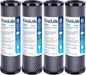 1 Micron 10" x 2.5" Whole House CTO Carbon Sedimen Water Filter Compatible by FrigiLife
