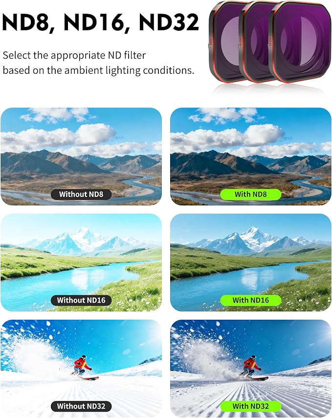 Black Mist 1/4 Filter for Insta360 Ace Pro2, Cinematic Diffusion Filter - Image 3