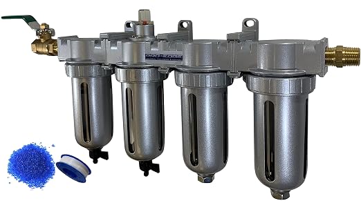 THB 4 Stage Ultra Clean Compressed Air Filter Dryer Combination by Unknown