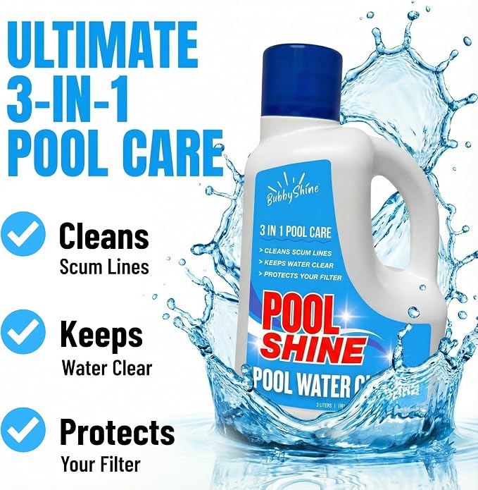 3-in-1 Pool Cleaner & Clarifier - Image 2