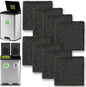 8 Pack Activated Carbon Filters Fits EKO Trash Can by Aolleteau