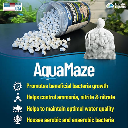 Aquatic Experts AquaMaze Aquarium Bio Media – 500 mL - Image 2