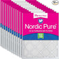 Nordic Pure 16x20x1 Tru Mini Pleat MERV 13 AC Furnace Air Filters – 2.5X More by NordicPure