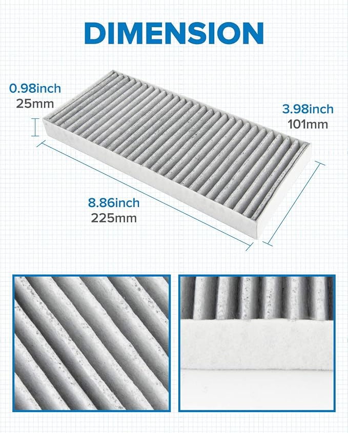 PHILTOP Cabin Air Filter, Replacement - Image 6