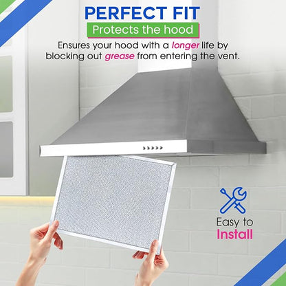 Bagean Stove Hood Vent Filters 9.9" x 11.7" 97007894 Compatible - Image 5