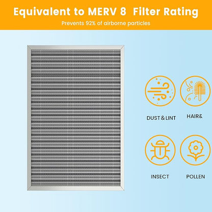 30x20x1 HVAC Furnace Air Filter, Lasts a Lifetime, the Last HVAC Filter You - Image 4