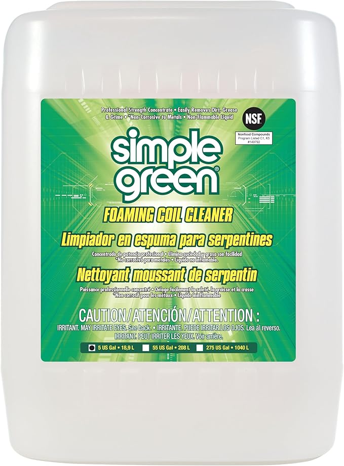 Simple Green Foaming Coil Cleaner 5 Gallon by SimpleGreen