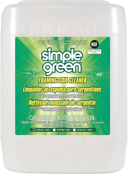 Simple Green Foaming Coil Cleaner 5 Gallon by SimpleGreen