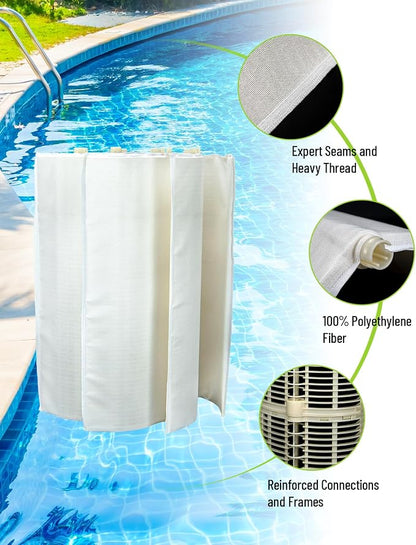 DE Grid 60 sq. ft. Swimming Pool Filter Set Replacement - Image 4