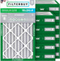 Filterbuy 16x24x4 Air Filter MERV 8 Essential Dust & Allergy Defense, by Filterbuy