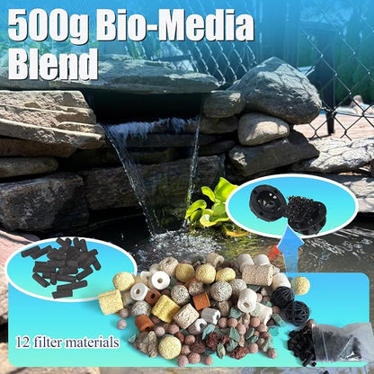 7PCS Pond Filter Media for Pond BOSS Waterfall Spillway, 6 Koi Pond Filter Pad - Image 5