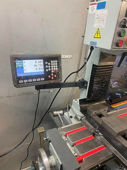 3 Axis DRO for Milling Machine,16" x 38" x 18" 5um Magnetic Scale Linear Encoder Mill DRO KIT RPM Function Included