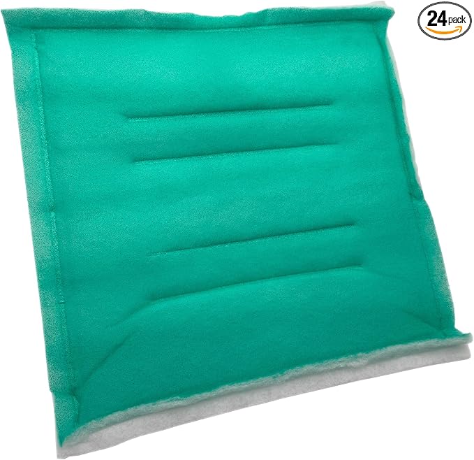 Paint Booth Intake Air Filter Panel, Crossdraft Spray Booth Filter Pad by Unknown