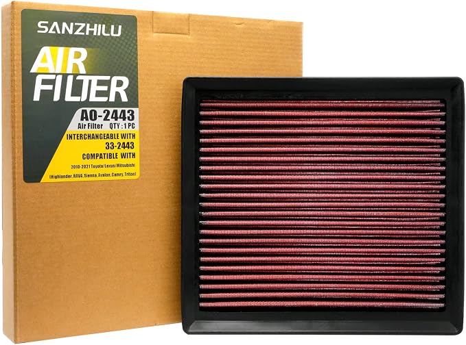 AO-2443 Air Filter Replace 33-2443, High Performance, Washable Compatible - Image 9