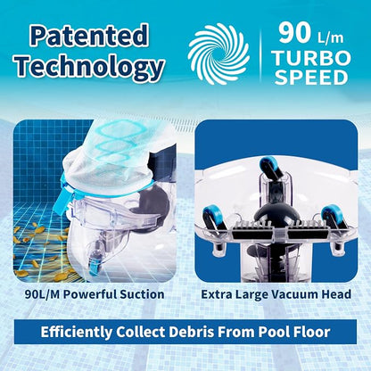 Cordless Pool Leaf Vacuum Cleaner - Image 6