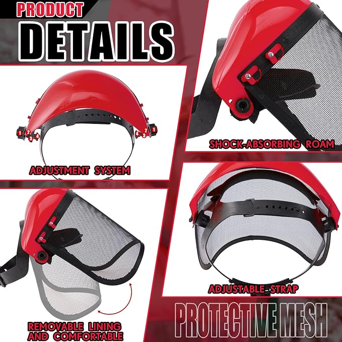 Amylove 2 Pcs Safety Face Shield - Image 3