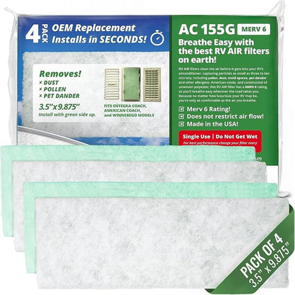 AC Filter - Air Conditioner Replacement Filters - RV Air Cleaner - Camper by RVAair