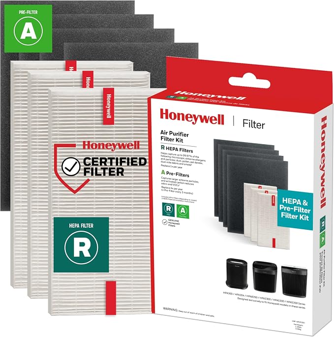 Honeywell HEPA Air Purifier Filter Replacement Kit by HoneywellPluggedIn
