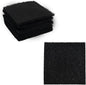 6PCS 5” Square Compost Bin Charcoal Filters, 0.4” Thick Activated Carbon Filters by AUXBC