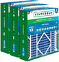 Filterbuy 20x26x5 Air Filter MERV 13 Optimal Smoke & Allergy Defense, Pleated by Filterbuy