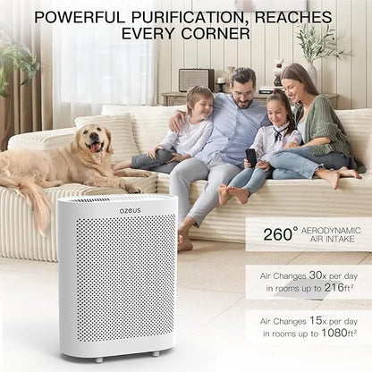 Azeus FS32 True HEPA Air Purifier - Image 7