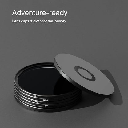 Urth 43mm Magnetic UV, Circular Polarizing, ND1000 Lens Filter Kit - Image 5