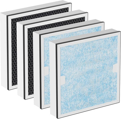 Carmerny HEPA & Activated Carbon Filter Replacement Set Compatible by Carmerny