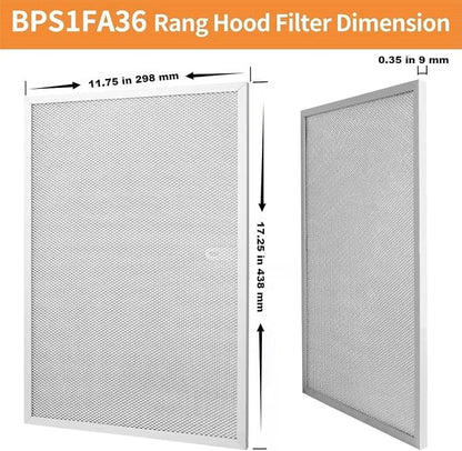BPS1FA36 Aluminum Range Hood Vent Filter - Image 3
