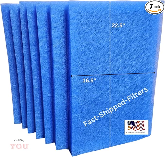 Fast-Shipped-Filters 7 Pack Replacement Filter Pads Compatible by Unknown