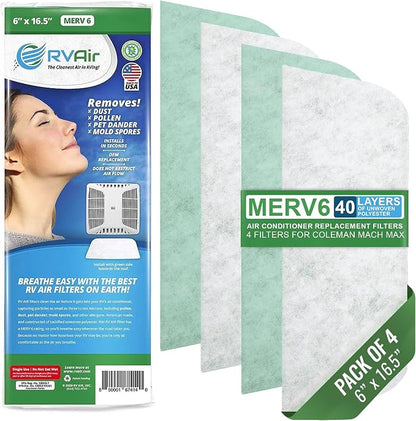 AC Filter - Air Conditioner Replacement Filters - RV Air Cleaner - Camper by RVAair