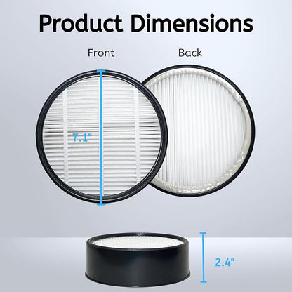 Nispira Filter Replacement for Holmes Egg Air Purifier 360° HAP600B-TU True - Image 3