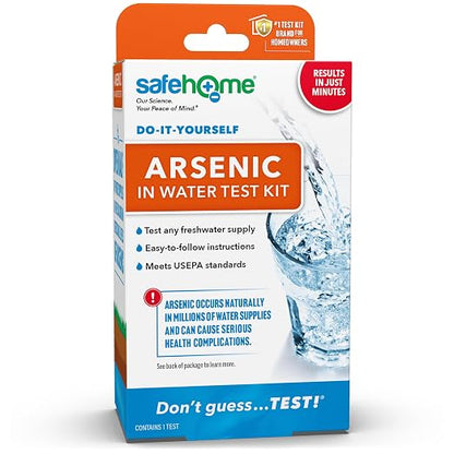 Safe Home® DIY Arsenic in Water Test Kit – at Home Testing by SafeHomeWaterQualityTestKits