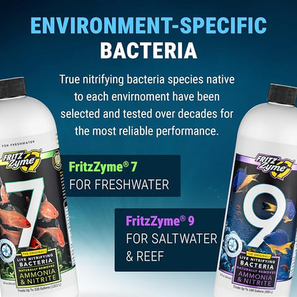 Fritz Aquatics FritzZyme 7 Live Nitrifying Bacteria Naturally Removes Amonia & - Image 6