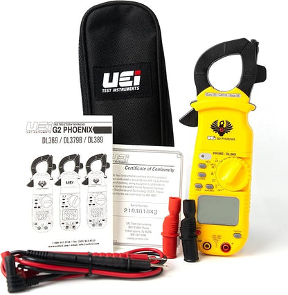 UEi DL369 Digital Clamp Meter HVAC Auto-Ranging 4000 Counts Volt Meter AC Amp - Image 6