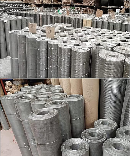Stainless Steel Woven Wire Mesh, 14 Mesh Rodent Control Cage Net Garden Insect - Image 7