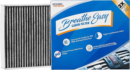 Spearhead Odor Defense Breathe Easy AC & Heater Cabin Filter | Fits Various by SPEARHEAD