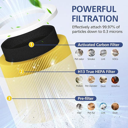 2 Pack A1 Filter Compatible - Image 4