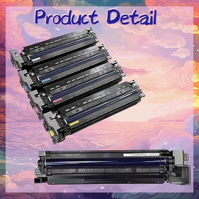 AOKLEY C3510 3510 Drum Unit Compatible Replacement for Ricoh IM C3010 C3510 Printer Cyan