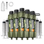 Straw Water Filter 5 Pack – Outdoor Camping & Hiking Survival Gear Kit by Lormandy