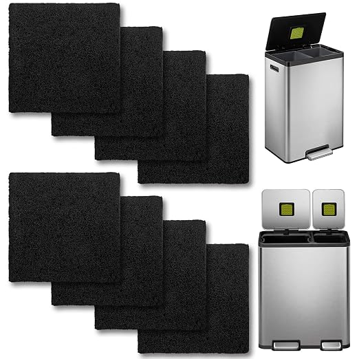 8 Pack Trash Can Odor Filter Refills by Unknown