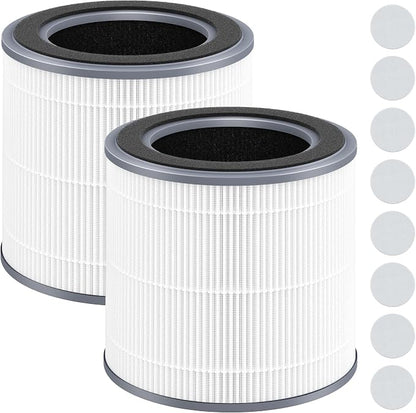 2 Packs HH001 Filter Replacement by XBWW