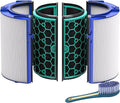 Leemone TP04 Replacement Filter Compatible with Dyson TP04 DP04 HP04 TP05 DP05 Air Purifier, 360° Combi Glass Filter & Activated Carbon Filter, 1 Pack