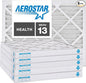 Aerostar 25x25x2 MERV 13-6 Count by AirFiltersDelivered